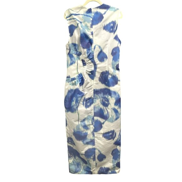 Lela Rose $1890 Julia Floral Sleeveless Maxi Dress NWT Size XL 14 - Picture 9 of 11
